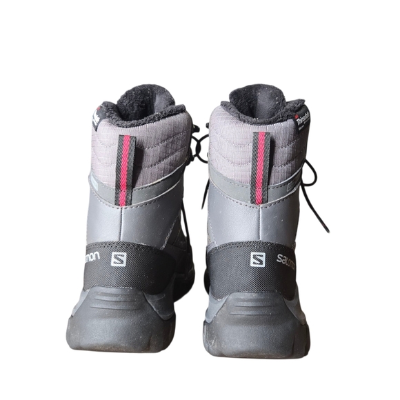 Salomon Clima Chalten TS CS WP Womens Insulated Winter Snow Boots Size 5 - Picture 4 of 13